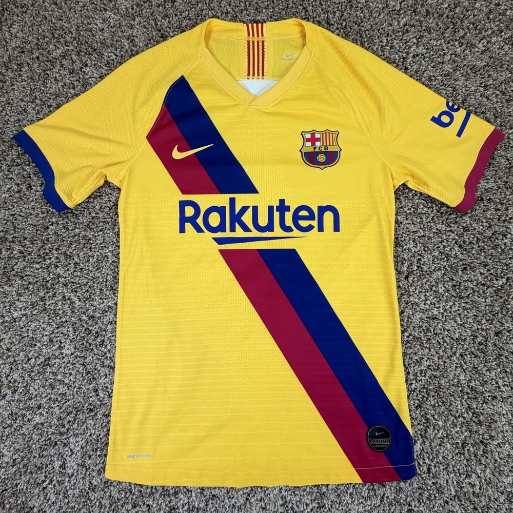 FC Barcelona Vapor Match Away Jersey 2019/20 AJ5256-728 Adult Small